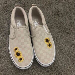 Girls vans size 2
